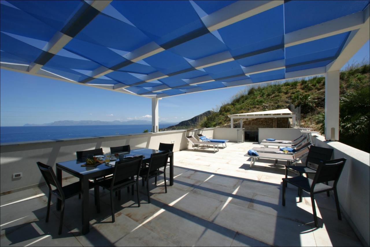 Villa Antonia - Vasca Idromassaggio Terrazza Vista Mare サン・ヴィート・ロ・カーポ エクステリア 写真