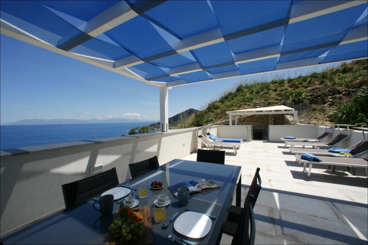 Villa Antonia - Vasca Idromassaggio Terrazza Vista Mare サン・ヴィート・ロ・カーポ エクステリア 写真